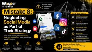 Common SEO Mistakes Irish Businesses Make (And How to Fix Them) 8 Mistake 8 Neglecting Social Media as Part of Their Strategy