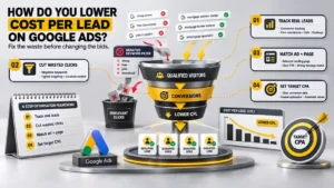 lower cost per lead on Google Ads